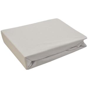 Plachta na posteľ Jersey 200x220 biela 001 vyobraziť