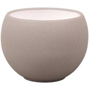 Obal LUNA STRUKTUR d14cm hnedosivá mat vyobraziť