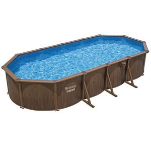 Bazen oceľový oválny Hydrium 7, 3x3, 6x1, 3 m doska 561CW vyobraziť