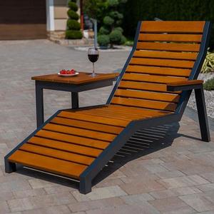 Záhradné ležadlo Loft borovica vyobraziť