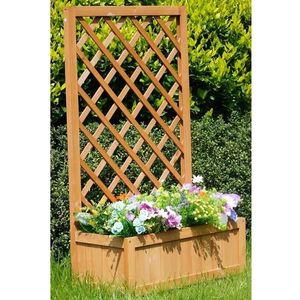 Kvetináč s mriežkou QS1704-2 60x28, 5x100 cm žltý vyobraziť