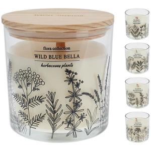 Vonná sviečka v skle 10x10 cm vyobraziť