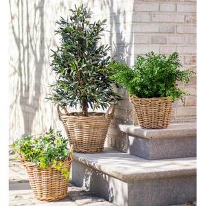 Kvetináč Kari ratanový 23 cm vyobraziť