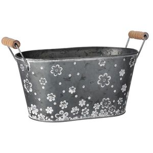 Zinkový kvetináč vyobraziť