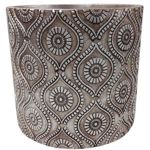 Kvetináč YS46213M strieborný vyobraziť