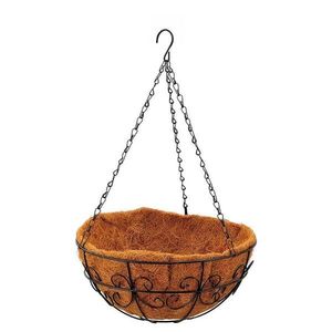 Závesný kvetináč s kokosovou vložkou 30x30x15 ES33003 vyobraziť