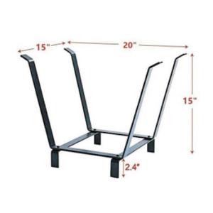 Stojan na drevo ES39009 50, 8x38x38 cm vyobraziť