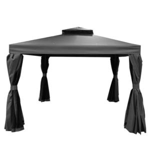 Záhradný pavilón Porto 3x4x2.7m grafitová vyobraziť