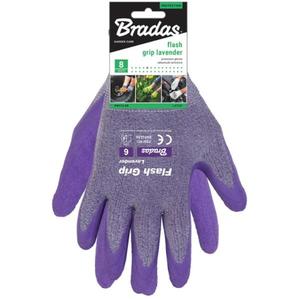 Ochranné rukavice FLASH GRIP LAVENDER LATEX, veľ. 6 vyobraziť