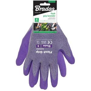 Ochranné rukavice FLASH GRIP LAVENDER LATEX, veľ. 7 vyobraziť