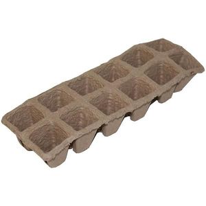 Kvetináč rašelinový 2x6 (12 téglikov) / 28x9x5cm SH-S03 vyobraziť