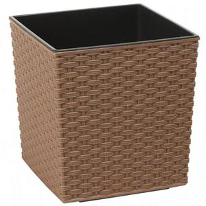 Obal Juka Rattan ECO 30x30x31 cm svetlohnedý vyobraziť