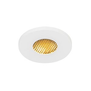 Moderné zapustené bodové svietidlo biele IP54 - Shed Honey vyobraziť