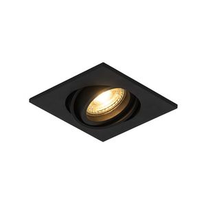 Moderné zapustené bodové svetlo čierne nastaviteľné - Club vyobraziť