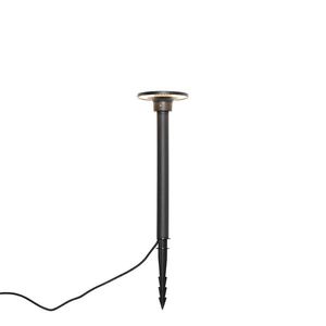 Moderný bodový reflektor s hrotom čierny vrátane LED IP54 - Skyf vyobraziť