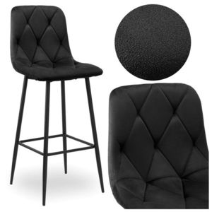 Barová židle KINGSTON černá vyobraziť