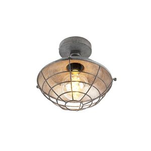 Priemyselné stropné svietidlo strieborné 25, 5 cm - Course vyobraziť