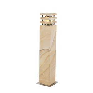 Moderná vonkajšia stojaca lampa pieskovec 70 cm - Grumpy vyobraziť