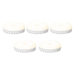 Sada 5 inteligentných stmievateľných LED žiaroviek GX53 Opál 9W 806 lm 2700-6500K vyobraziť