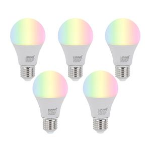 Sada 5 ks E27 Stmievateľné LED žiarovky A60 Opal 9W 806lm 2700-6500K vyobraziť