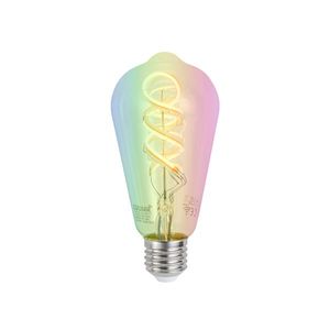 Inteligentné stmievateľné LED žiarovky E27 ST64 číre RGBW 4W 250lm 2700K vyobraziť