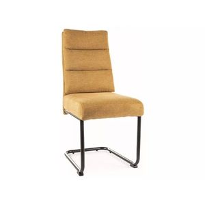 Čalouněná jídelní židle BERRY BREGO žlutá vyobraziť