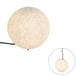 Moderná vonkajšia lampa sivá 25 cm IP65 - Nura vyobraziť