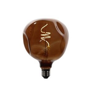 E27 Stmievateľné LED žiarovky T125 hnedé 4W 120 lm 1800K vyobraziť