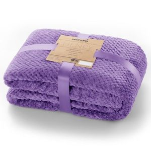 Deka z mikrovlákna DecoKing Toby fialová vyobraziť