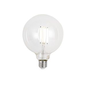 Stmievateľná LED žiarovka E27 G125 číra 7W 806lm 2700-6500K vyobraziť