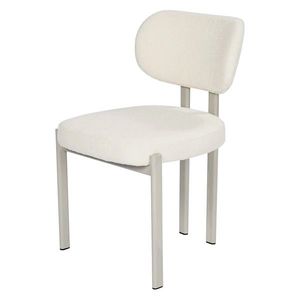 Designová jídelní židle Flare krémová/béžová vyobraziť
