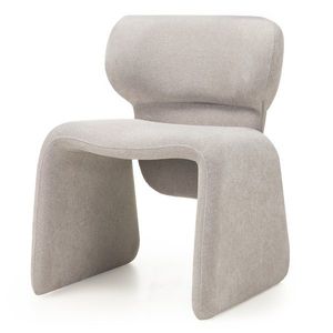 Designová jídelní židle Nabila bouclé šedá vyobraziť