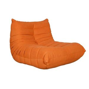 Designové křeslo Nua samet oranžové vyobraziť