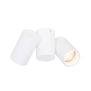 Dizajnové bodové svetlo biele 2-žiarovkové nastaviteľné - Michael vyobraziť