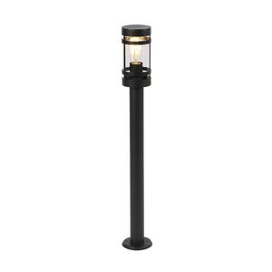 Moderná vonkajšia lampa čierna 80 cm IP44 - Gleam vyobraziť