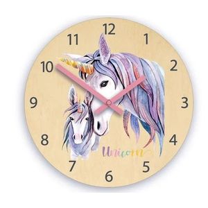 Dětské nástěnné hodiny Ami Jednorožec 30 cm vícebarevné II vyobraziť