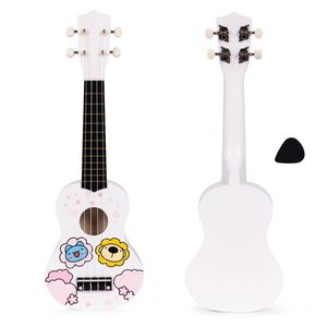 Dětské ukulele TINY PLAYER bílé vyobraziť
