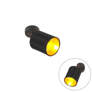 Moderné bodové svetlo čierne - Lofty vyobraziť