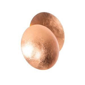 Moderná nástenná lampa medená - Sunrise vyobraziť