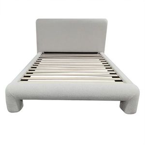 Dvoulůžková čalouněná postel Rolly 160x200 šedá vyobraziť