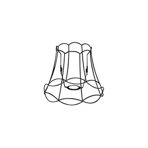 Kovový tienidlo čierny 25/21 - Granny Frame vyobraziť