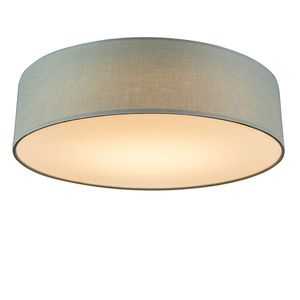 Stropné svietidlo zelené 40 cm vrátane LED - Drum LED vyobraziť