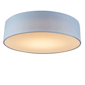 Stropné svietidlo modré 40 cm vrátane LED - Drum LED vyobraziť