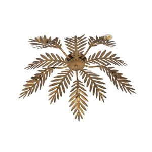 Vintage stropné svietidlo zlaté 70 cm 5-svetlo - Botanica vyobraziť