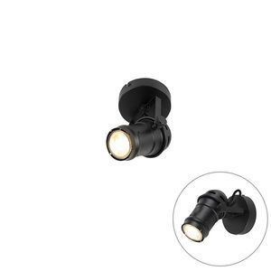 Priemyselné bodové svetlo čierne otočné a nakloniteľné bez tienidla - Movie vyobraziť