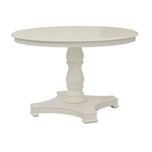 Jídelní stůl Dijon 120 cm z masivu krémový vyobraziť