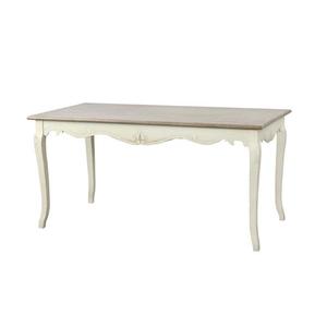 Jídelní stůl Rimini 160 cm z masivu krémový vyobraziť