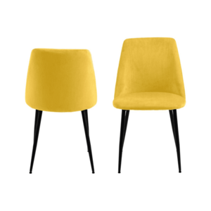 Jídelní židle Ines žlutá vyobraziť