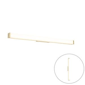 Kúpeľňová nástenná lampa mosadz 92 cm vrátane LED IP44 - Cascada vyobraziť