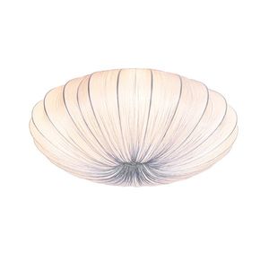 Dizajnové stropné svietidlo sivé 60 cm 5-svetlo - Plu vyobraziť